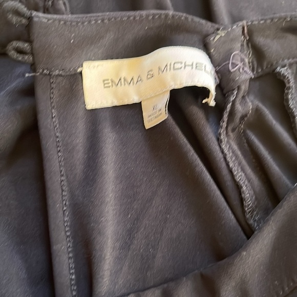 EMMA & MICHELE long sl cold shoulder wide leg jumpsuit never worn - Picture 2 of 4